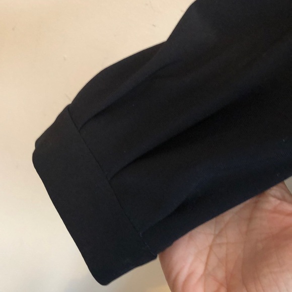 Polo Ralph Lauren black Jersey gathered dress Sz 6 - Picture 5 of 5